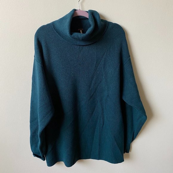 Free People Softly Structured Deep Jade Tunic - Picture 4 of 7